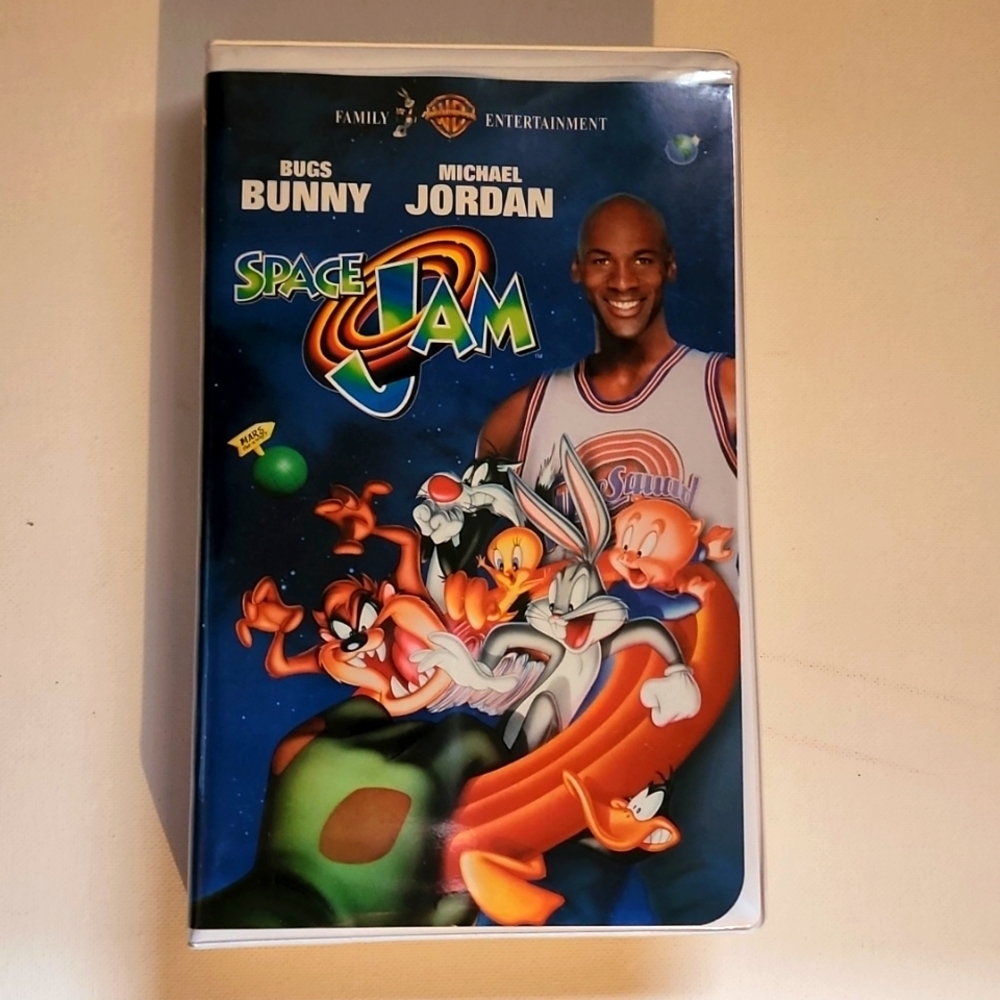 Space Jam Bundle 1996 - Space Jam (Clam) VHS Tape & Soundtrack CD - Picture 4 of 13